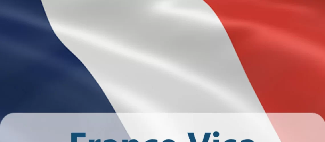 تصویر پرچم فرانسه و دریافت ویزای توریستی فرانسه